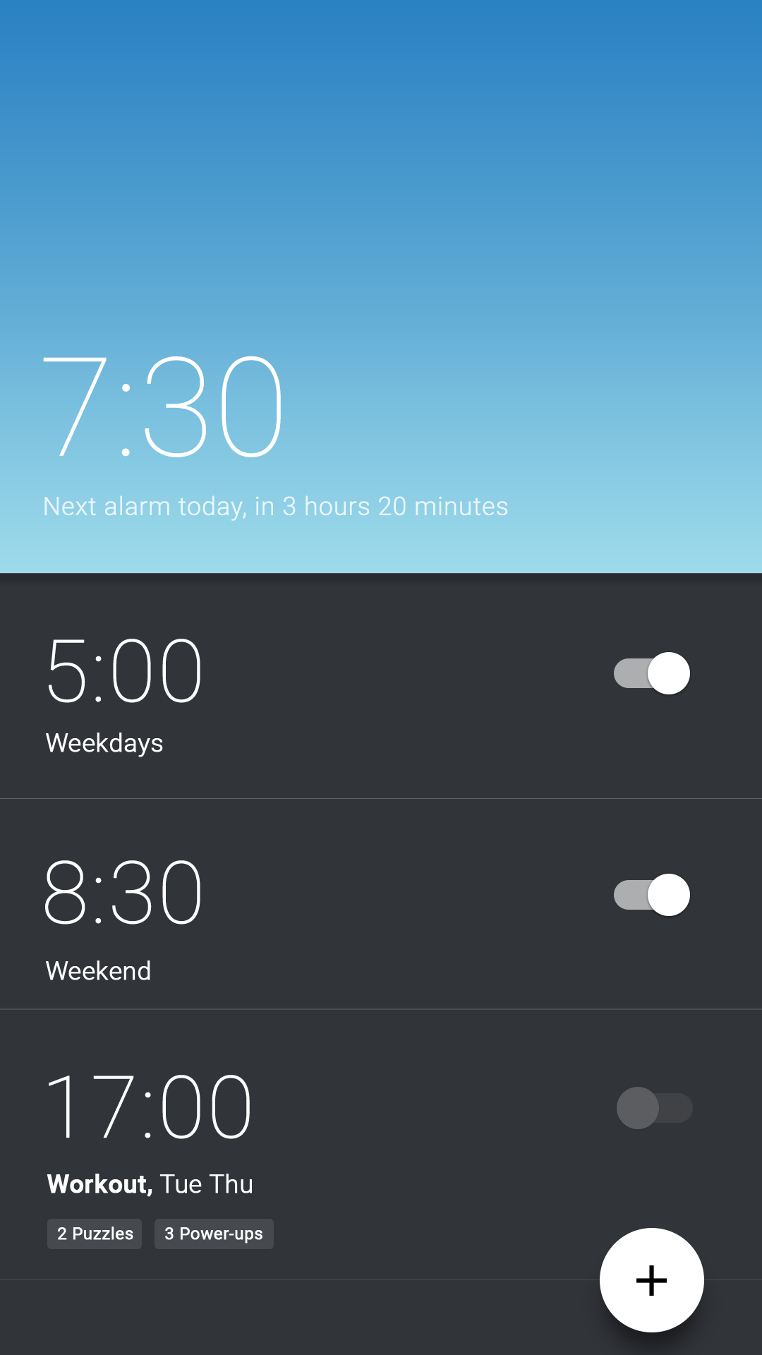 Screenshot of Android App
